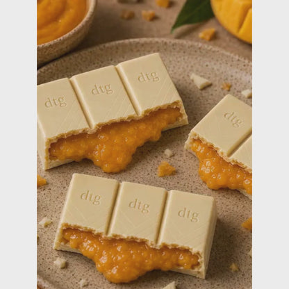 Aam Ras • Sugar Free Center-Filled Chocolate Bar • 100g