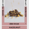 Hazelnut Fantasy - Zero Dark Chocolate With Center Filled Hazelnut Spread - High Protein - Sugar Free - 40g