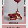 Red Velvet Cream Cheese Cake - Sugar Free White Protein Chocolate - Center Filled - High Protein  - 40g