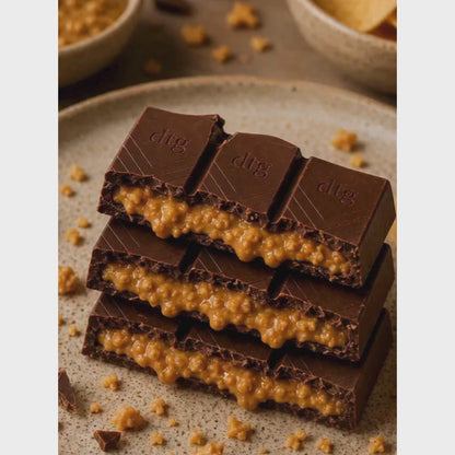 Pringle Spread • Sugar Free Center-Filled Chocolate Bar • 100g