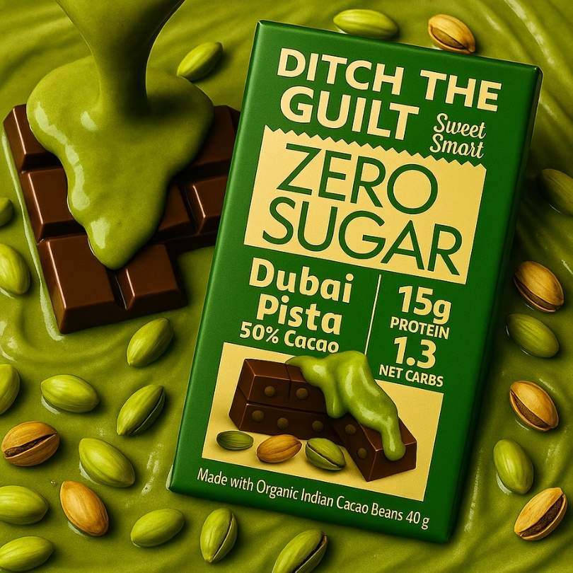 Dubai Pista - 15g Protein - 1g Natural Sugar - 1.3g Carbs - 40g
